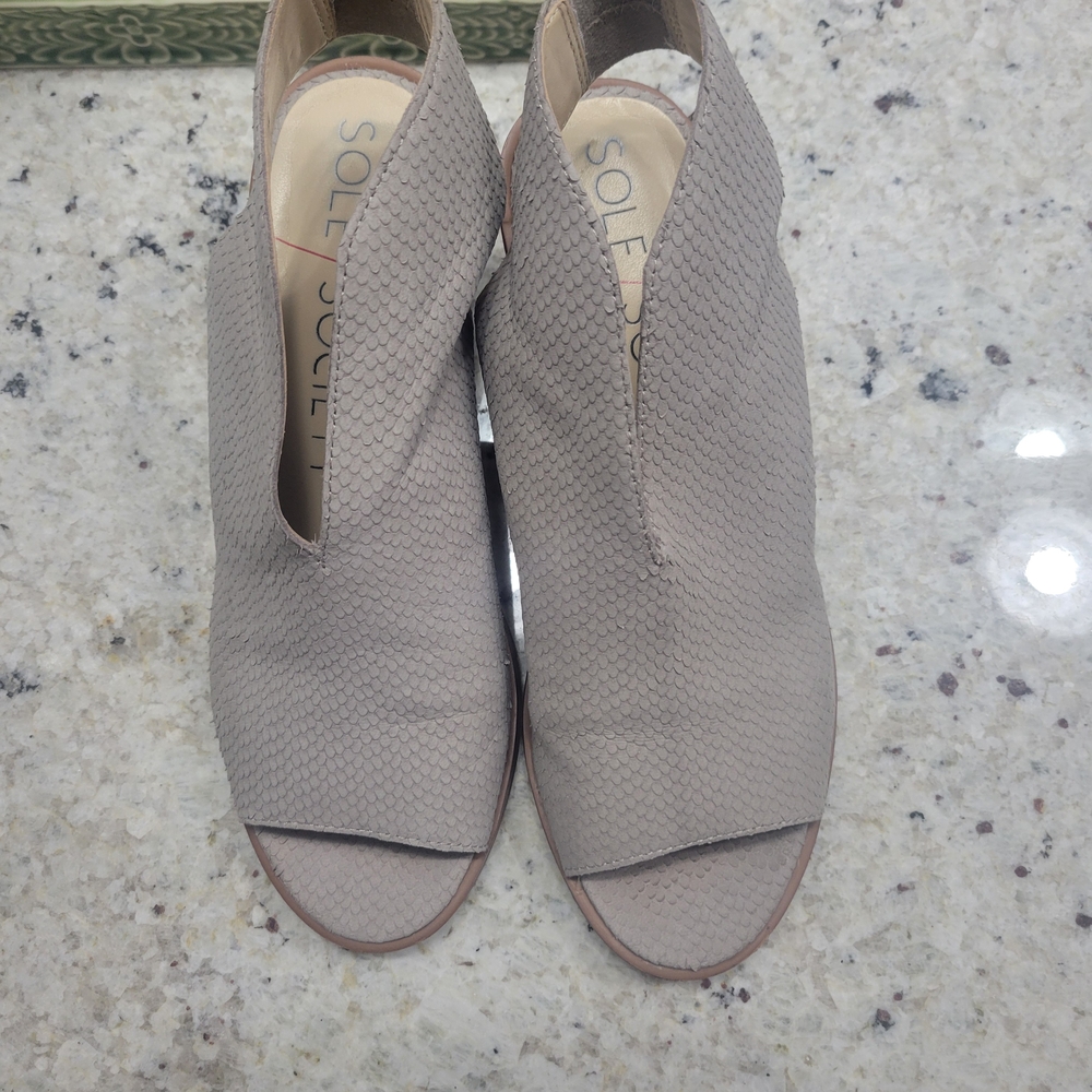Sole Society Textured Ankle Booties - Picture 7 of 7